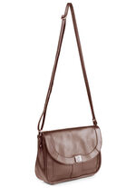 Laurina, Tasche, Damen, mit verstellbarem Umhängeriemen MARONE