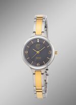 ETT-Solar-Damenuhr mit Titanbandgeh&auml;use 