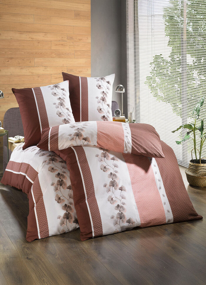 Bettwäsche-Garnitur mit Reißverschluss BORDEAUX-ALTROSÉ