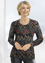 Pullover in Jacquard-Dessin 