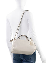 Laurina Tasche aus genarbtem Kalbleder BEIGE