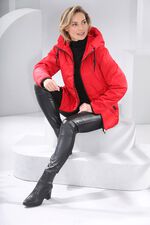 Jacke mit verl&auml;ngertem R&uuml;ckteil 