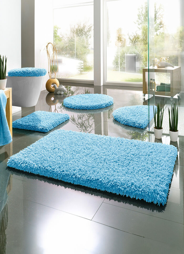 Badgarnitur, für Fußbodenheizung geeignet HELLBLAU