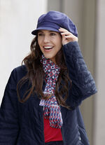 Schal mit Fantasiedessin 