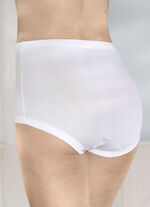 Viererpack Slips mit Gummizug im Bund 