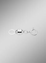 Magnetschließe aus Weißgold