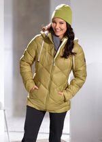 Jacke mit Rautenstepp 