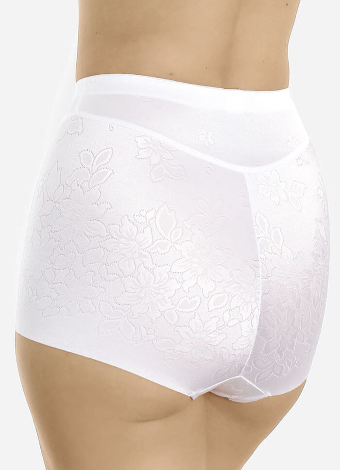 Zweierpack Sassa Miederhosen mit verstärktem Vorderteil 1X PUDER, 1X WEISS