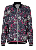 Sweatjacke mit seitlichen Eingrifftaschen 
