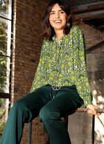 Schlupfbluse mit tollem Dessin 