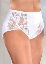 Viererpack Slips mit Elastikspitze 