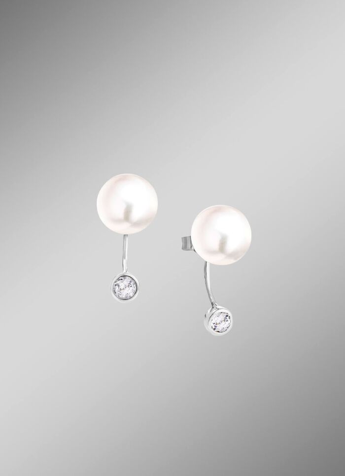 Klassische Ohrstecker mit S&uuml;&szlig;wasser-Zuchtperlen 