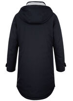 Funktionsjacke mit abnehmbarer Kapuze 