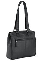 Laurina, Tasche, Damen, aus Leder SCHWARZ