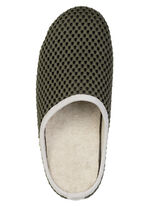 Leichte Herren-Hausschuhe, mit herausnehmbarem Fu&szlig;bett KHAKI