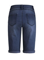 Bermudas mit Push-up-Effekt DUNKELBLAU