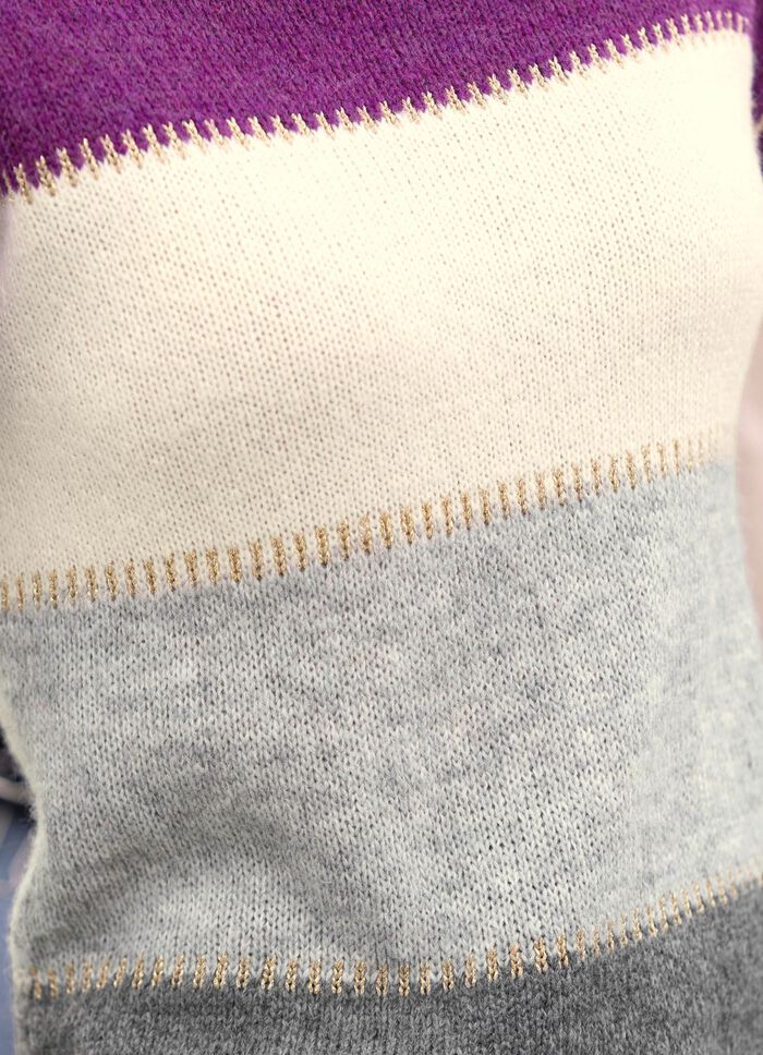 Pullover mit Glitzerakzenten 