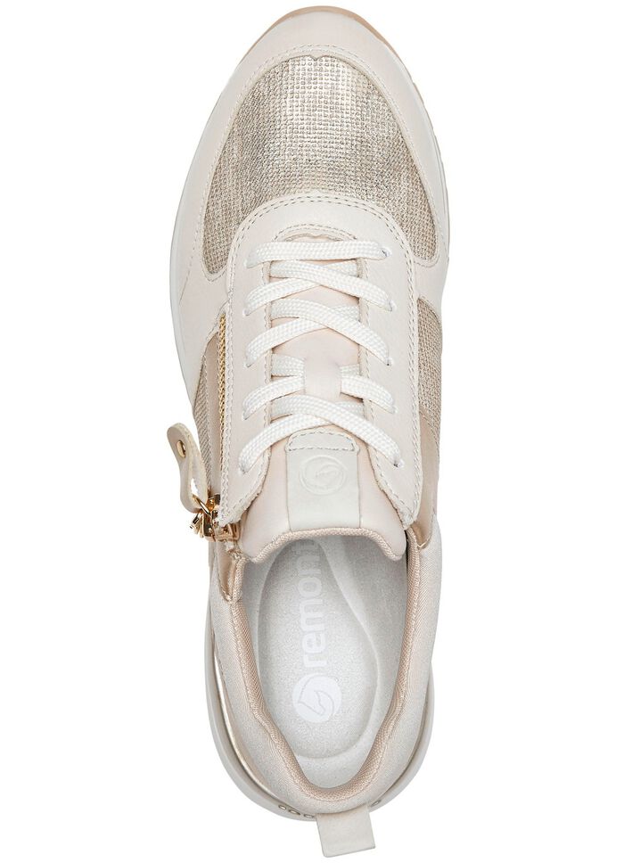 Remonte Sneaker in trendiger Optik BEIGE-GOLD