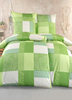 Kuschelige Bettwäsche-Garnitur GRÜN