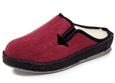 Atmungsaktive Damen-Hauschuhe, mit Gummizug 