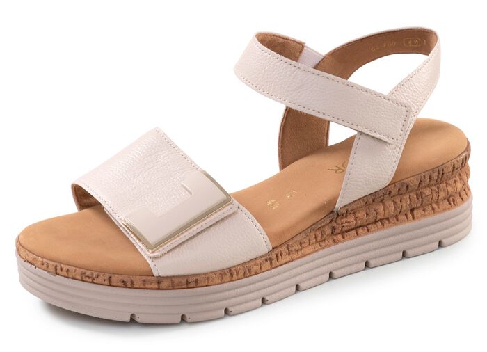 Gabor, modische Damen-Sandaletten, Weite G, mit Gummizug 