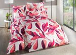 Beidseitig bedruckte Bettw&auml;sche-Garnitur von Florella 