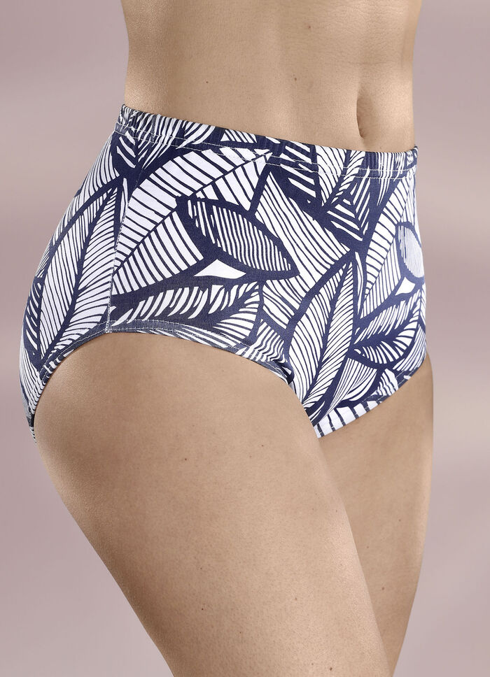 Fünferpack Slips mit Druckdessin 