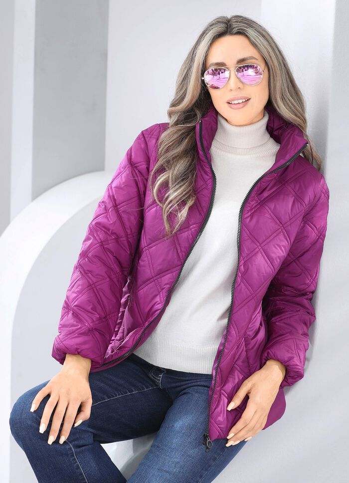 Jacke mit Reißverschlusstaschen AZALEE