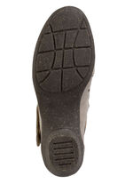 ELENA EDEN, bequeme Damen-Pumps, Weite H, mit herausnehmbarem Fußbett TAUPE