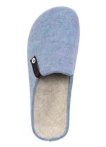 Laurina, trendige Damen-Hausschuhe, Weite G, mit anatomisch geformtem Fu&szlig;bett 