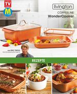 Livington Copperline WonderCooker inkl. Glasdeckel  