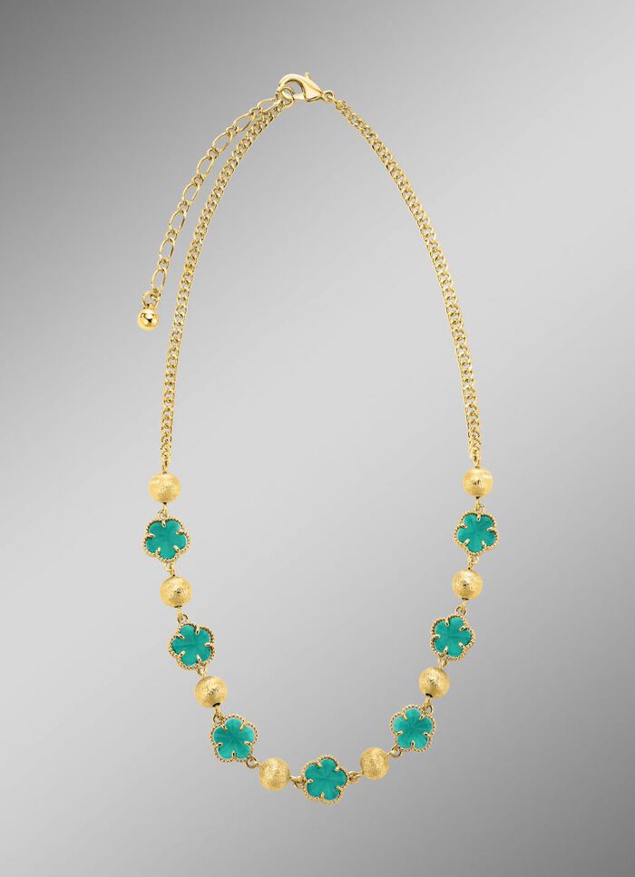 Schmuckset, 3-teilig, im Blumendesign 