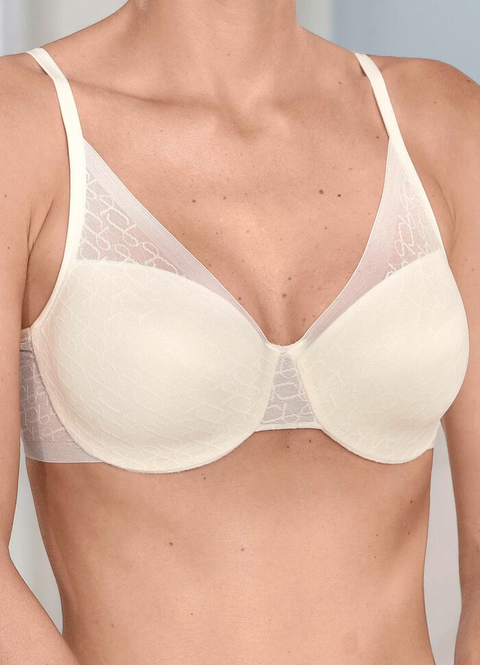 Triumph-Signature Sheer- B&uuml;gel-BH mit weich gepolsterten Cups ECRU