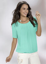 Tunika in 2-in-1-Optik MINT