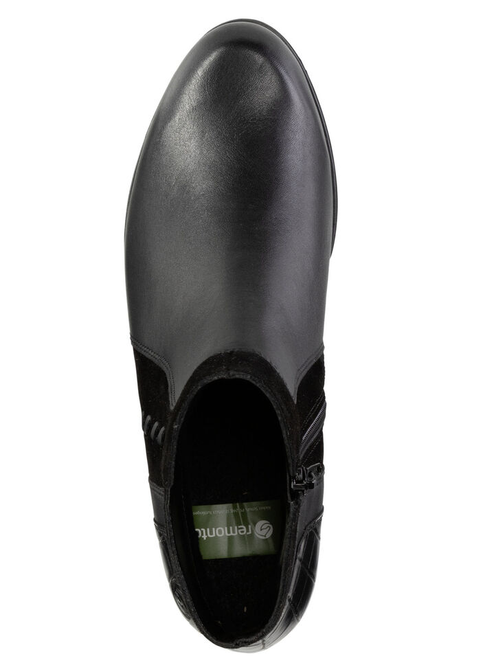 Remonte Stiefelette mit seitlicher Zier-Naht SCHWARZ