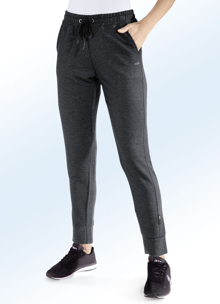 „LPO“-Freizeithose in 2 Farben ANTHRAZIT MELIERT