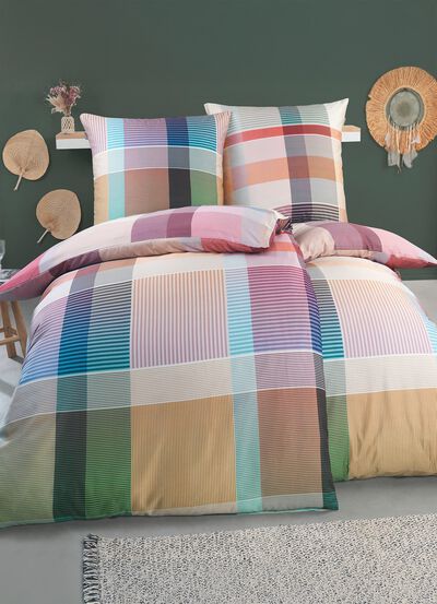 Mako-Satin Bettwäsche-Garnitur 