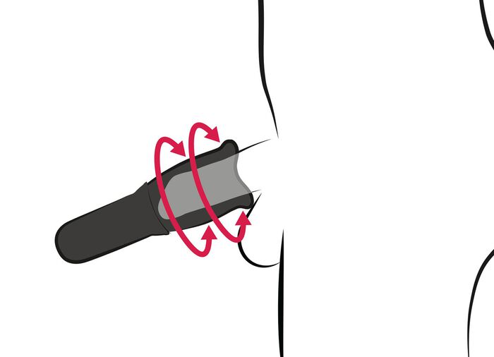 Masturbator mit rotierenden Reizzungen 