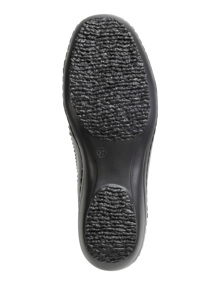ELENA EDEN Slipper mit Metallschmuck SCHWARZ