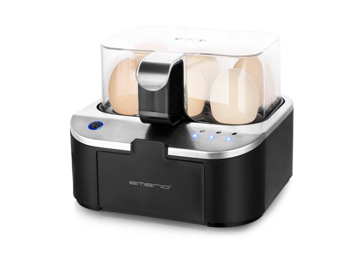 Eierkocher mit Lichtsignal und Sprachausgabe 