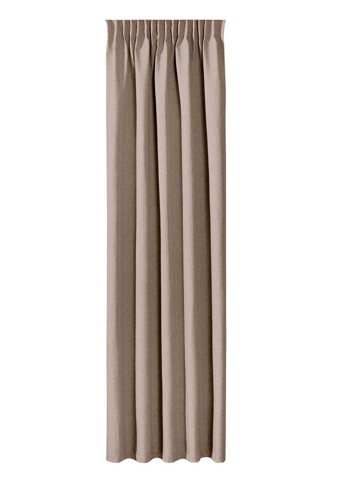 Energiespar-Verdunkelungsschals in Leinenoptik 