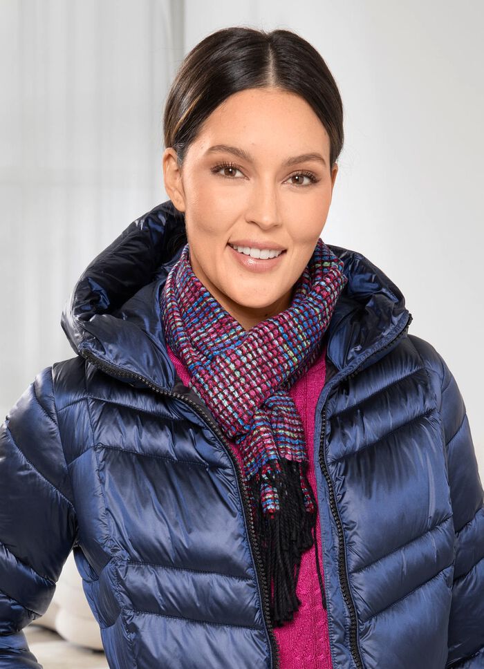 Schal mit Multicolor-Dessin 