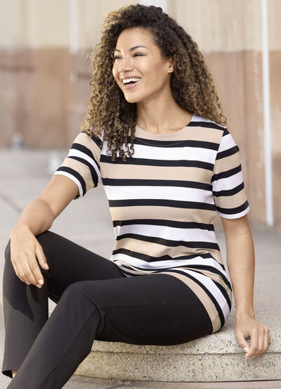 Shirt mit Effektgarn  