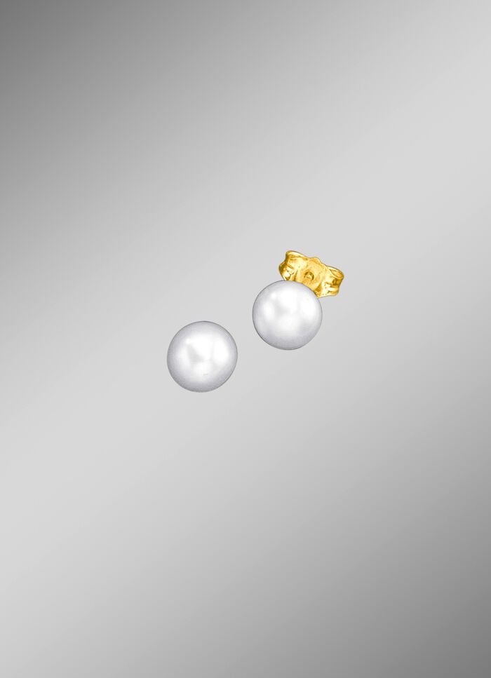 Ohrstecker mit S&uuml;&szlig;wasser-Zuchtperle 