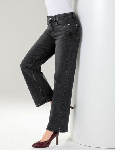 Jeans mit Stern-Details 