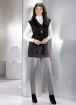 Hose mit aktueller Dessinierung 