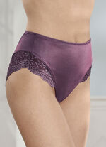 Triumph-Ladyform Soft Miederslip AUBERGINE