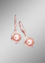 Ohrringe mit Süßwasser-Zuchtperle 