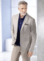 Sakko in 2 Farben BEIGE MELIERT