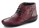 ELENA EDEN, schicke Damen-Boots, Weite G, mit herausnehmbarem Fußbett BURGUND
